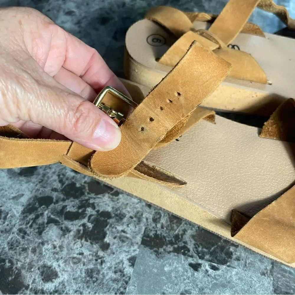 Rapallo leather sandals